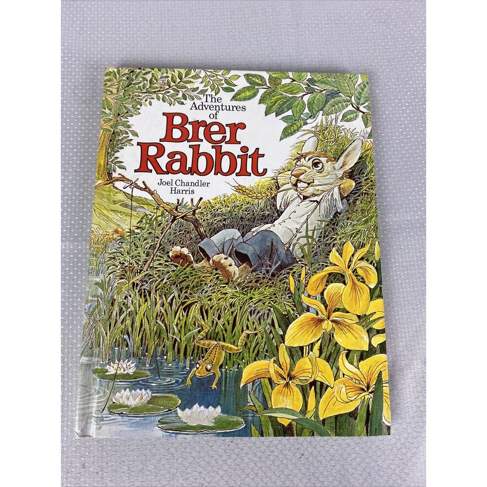 Vintage The Adventures Of Brer Rabbit- Joel Chandler Harris Hardcover Book 1980